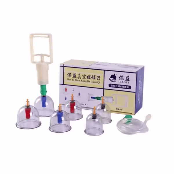 Kit de ventosas Cupping x 6 Unidades