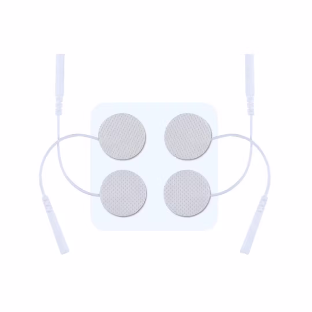 Pack x 4 electrodos 3x3 cm redondos