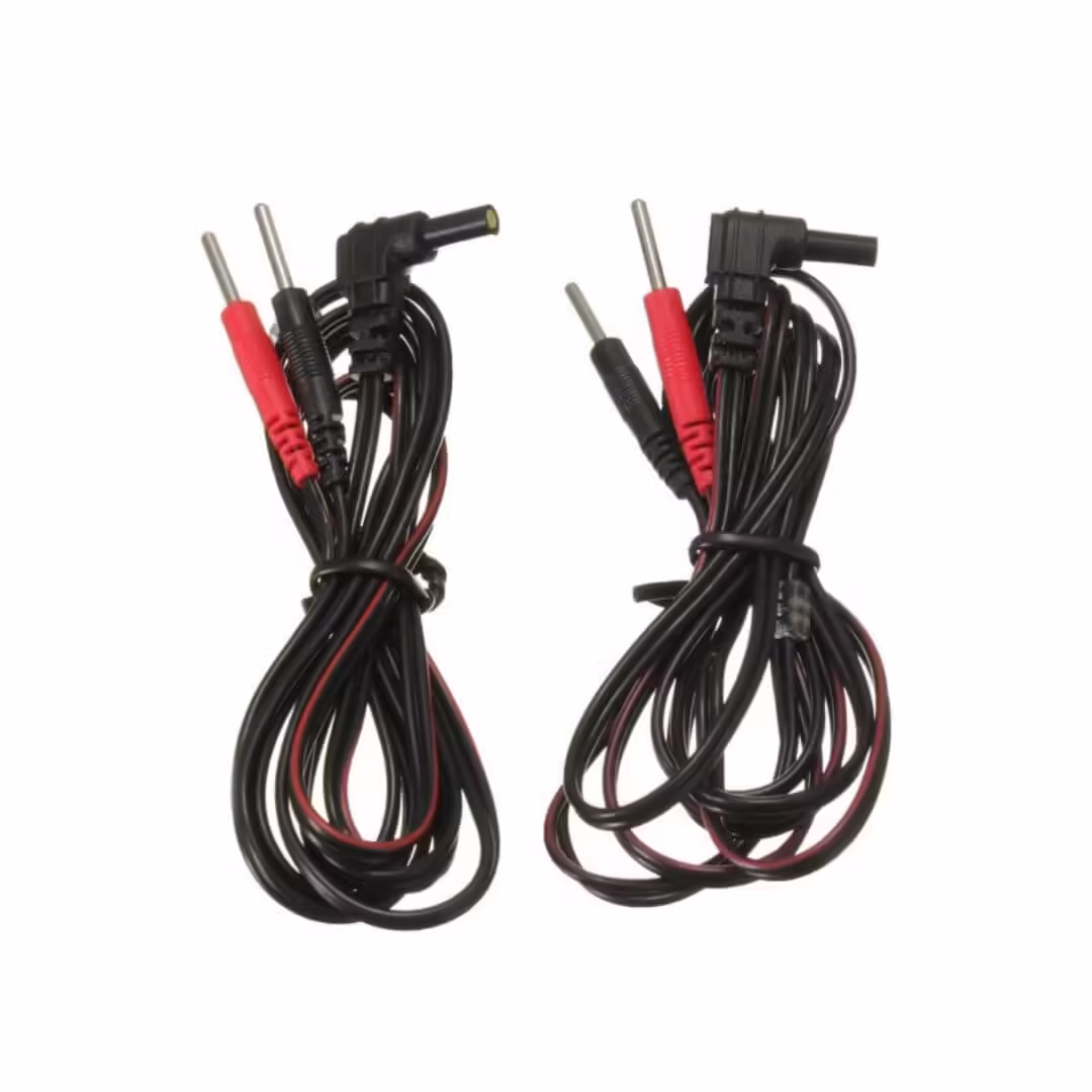 Par de Cables para TENS Y EMS de 2 salidas
