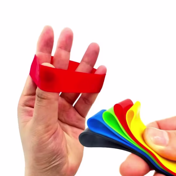 Kit de 5 Bandas Elásticas para Dedos de las Manos