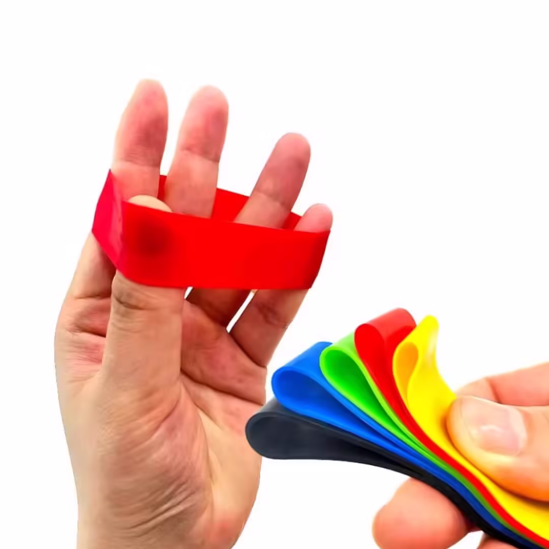 Kit de 5 Bandas Elásticas para Dedos de las Manos