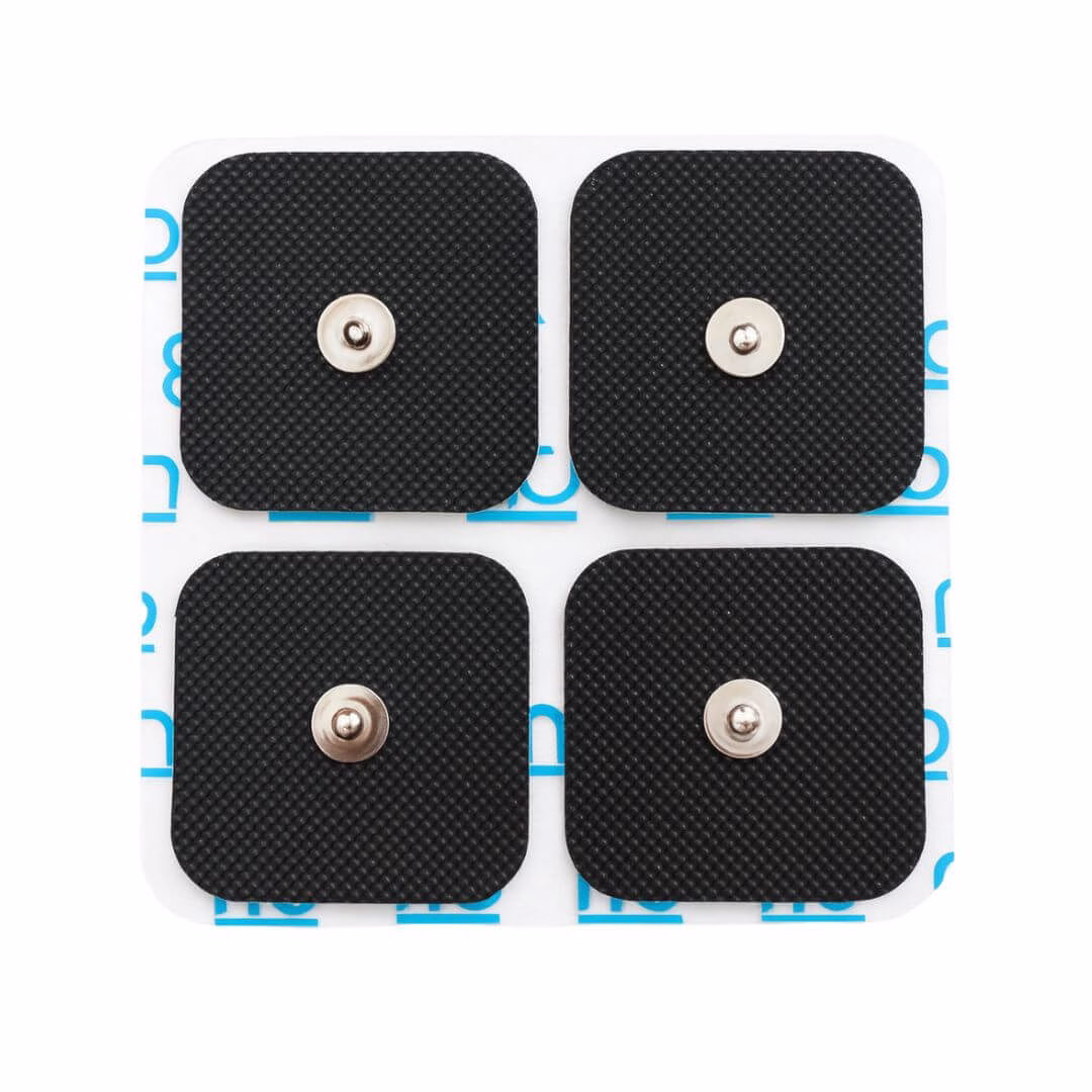 Paquete de 4 Electrodos 5x5cm Compatibles para Compex
