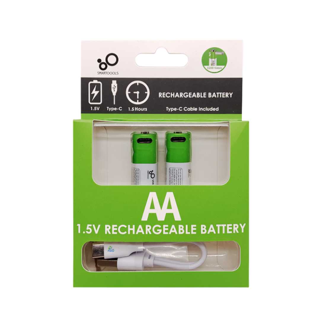 Baterías AA USB recargables